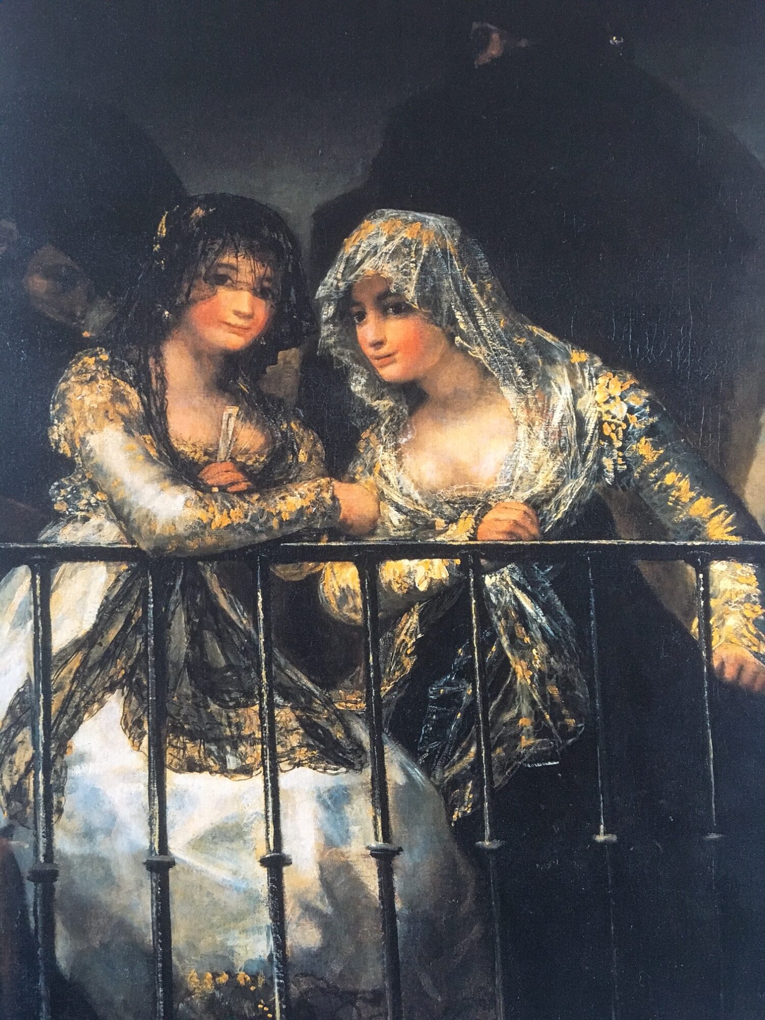 Goya, Majas auf dem Balkon, 1808ff